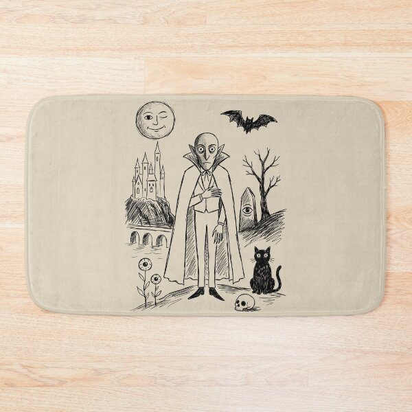 Item preview, Gentle Vampire Portrait - Whimsical Horror designed and sold by bapupa.