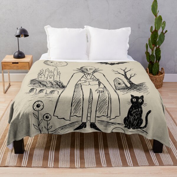 Item preview, Gentle Vampire Portrait - Whimsical Horror designed and sold by bapupa.