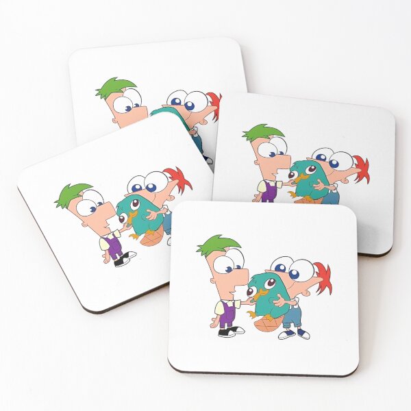 Item preview, Phineas and Ferb Holding Baby Perry The Platypus designed and sold by Ardonaredb.
