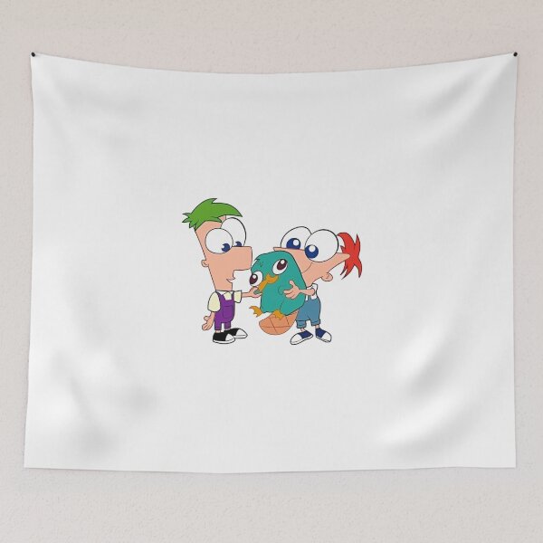 Item preview, Phineas and Ferb Holding Baby Perry The Platypus designed and sold by Ardonaredb.