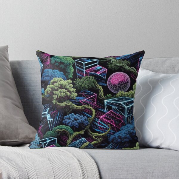 Item preview, Cubic Crystal Moss Fantasy Landscape designed and sold by IntelliMindDesigns.