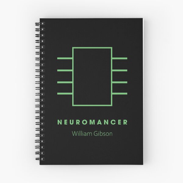 Item preview, Neuromancer by William Gibson | Minimalist Cyberpunk Book Design | Sci-Fi Literature Poster | Futuristic Graphic Tee designed and sold by FULLER FACTORY.