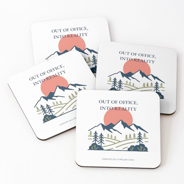 Item preview, Out of Office, Into Reality — Chronically Offline Club designed and sold by Art&Fun.