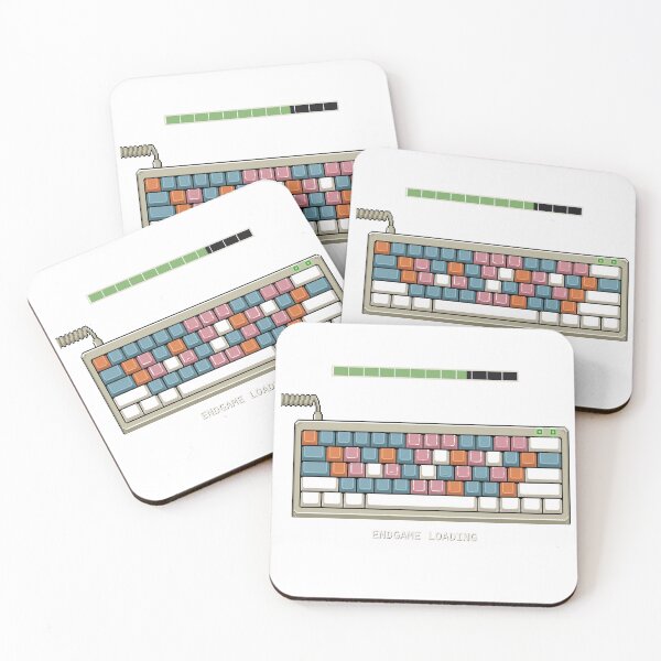 Item preview, Endgame Loading — Retro Pixel Mechanical Keyboard designed and sold by Art&Fun.