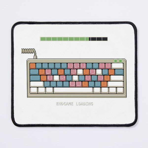 Item preview, Endgame Loading — Retro Pixel Mechanical Keyboard designed and sold by Art&Fun.