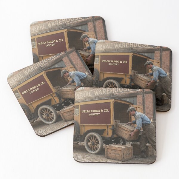 Item preview, Dawn Delivery-1915 Wells Fargo Warehouse designed and sold by SkyKing Ron.