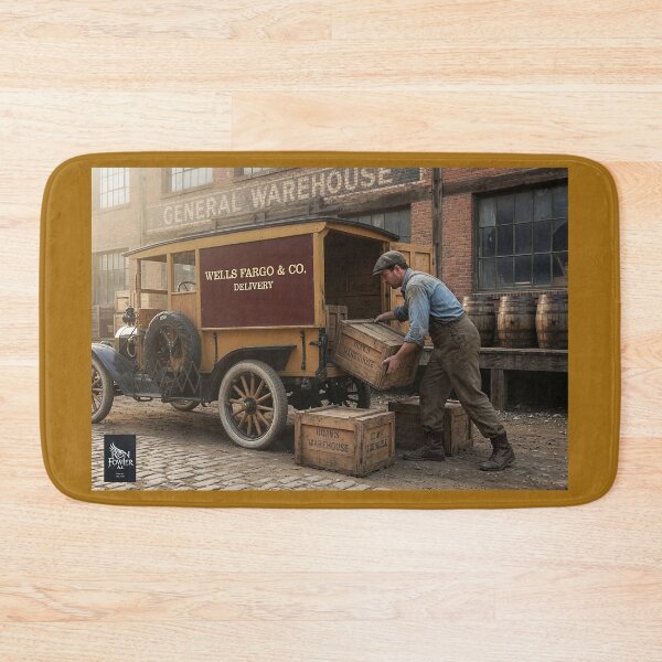Item preview, Dawn Delivery-1915 Wells Fargo Warehouse designed and sold by SkyKing Ron.