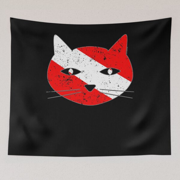 Item preview, Best Cat Head Dive Flag Cat designed and sold by shoppzee.