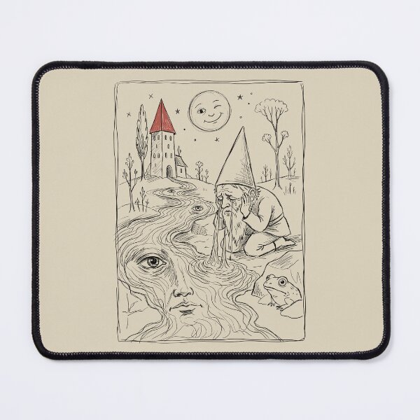 Item preview, Haunted Woodland Stream - Whimsical Horror designed and sold by bapupa.