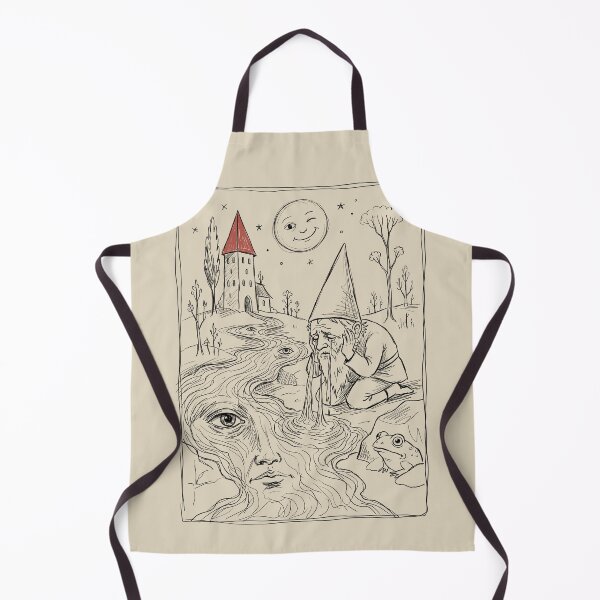Item preview, Haunted Woodland Stream - Whimsical Horror designed and sold by bapupa.