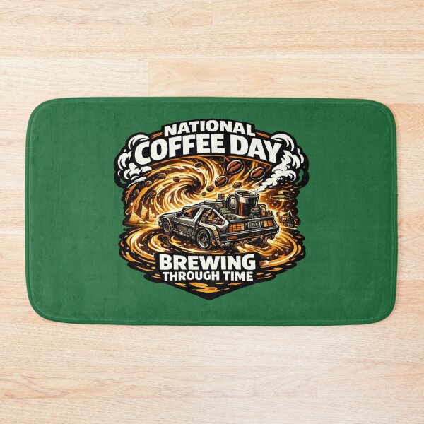 Item preview, Brewing Through Time National Coffee Day Back to Future designed and sold by irfanshikh.
