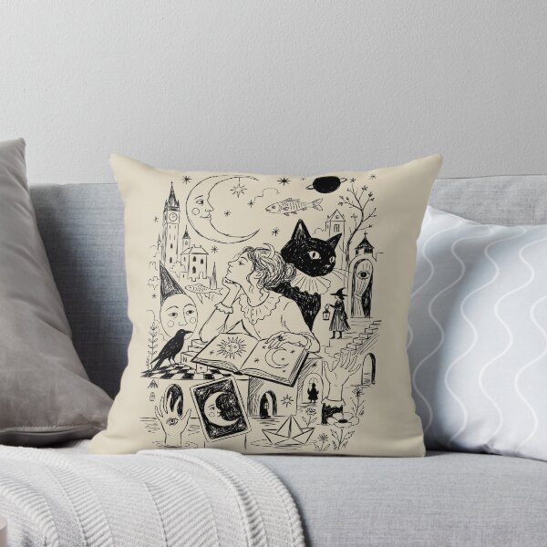 Item preview, Occult Cat Ritual - Whimsical Horror designed and sold by bapupa.
