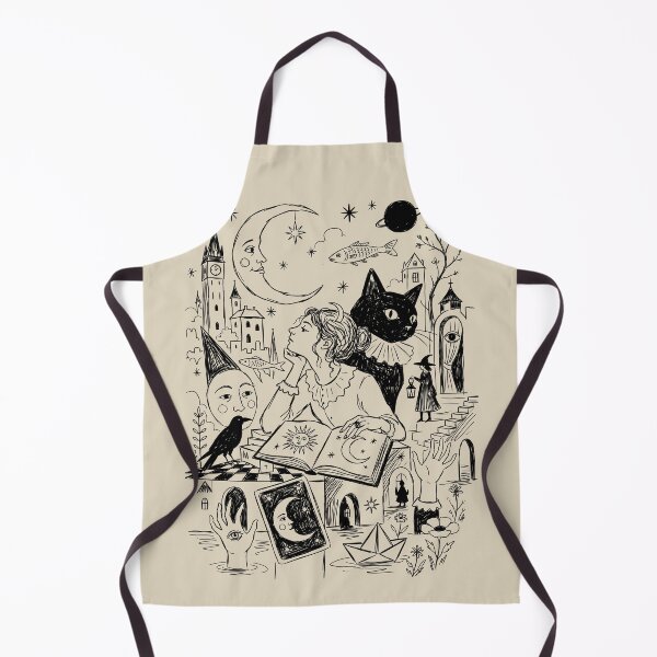 Item preview, Occult Cat Ritual - Whimsical Horror designed and sold by bapupa.
