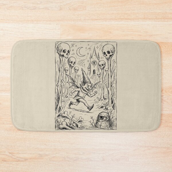 Item preview, Skeleton Forest Chase - Whimsical Horror designed and sold by bapupa.