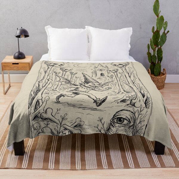 Item preview, Skeleton Forest Chase - Whimsical Horror designed and sold by bapupa.