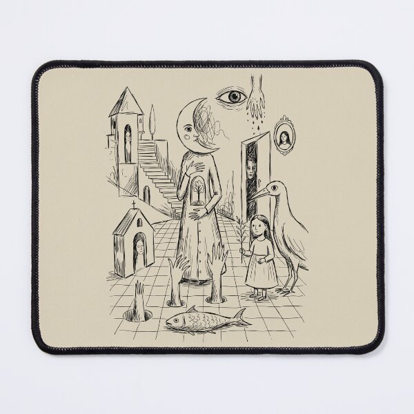 Item preview, Folk Village - Whimsical Horror designed and sold by bapupa.