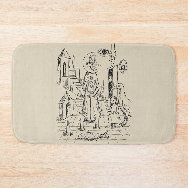 Item preview, Folk Village - Whimsical Horror designed and sold by bapupa.