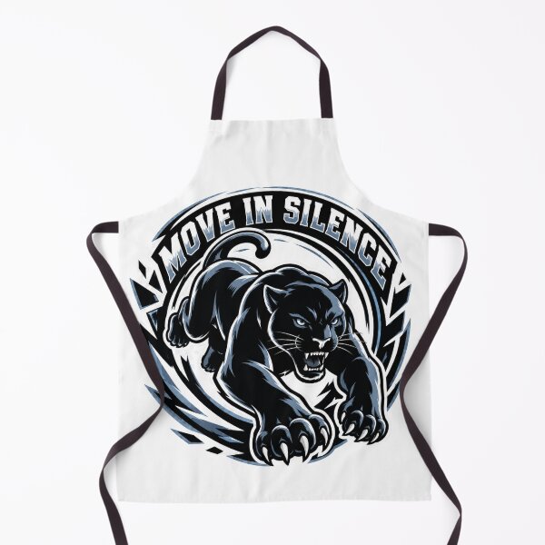 Item preview, Move in Silence – Black Panther Emblem designed and sold by FusiTink.
