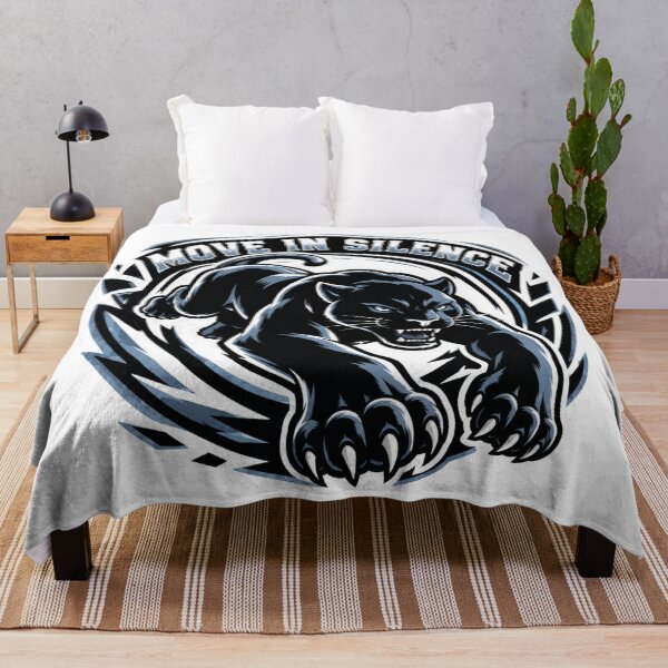 Item preview, Move in Silence – Black Panther Emblem designed and sold by FusiTink.
