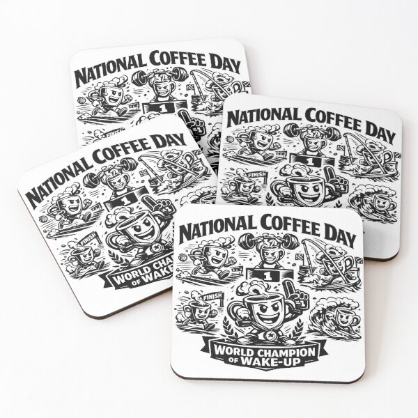 Item preview, World Champion of Wake-Up National Coffee Day Competition designed and sold by irfanshikh.