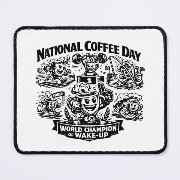 Item preview, World Champion of Wake-Up National Coffee Day Competition designed and sold by irfanshikh.