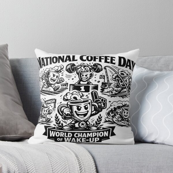 Item preview, World Champion of Wake-Up National Coffee Day Competition designed and sold by irfanshikh.