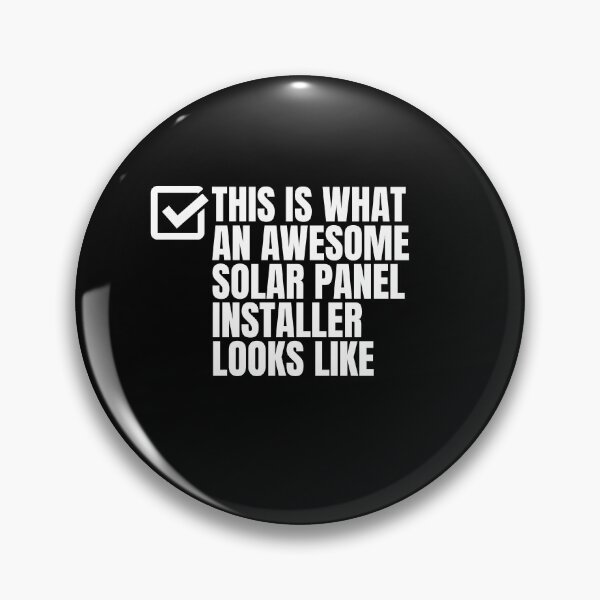 Item preview, This Is What An Awesome Solar Panel Installer Looks Like Retro Career designed and sold by Dondonmart.