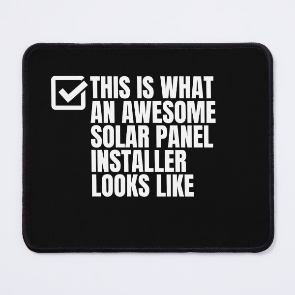 Item preview, This Is What An Awesome Solar Panel Installer Looks Like Retro Career designed and sold by Dondonmart.
