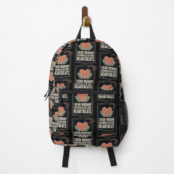 Item preview, I Hear Migrant Children Also Have Heartbeats Support Human Rights Message designed and sold by Redgiant87x.