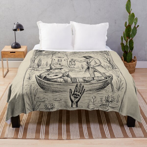 Item preview, Boat Journey - Whimsical Horror designed and sold by bapupa.