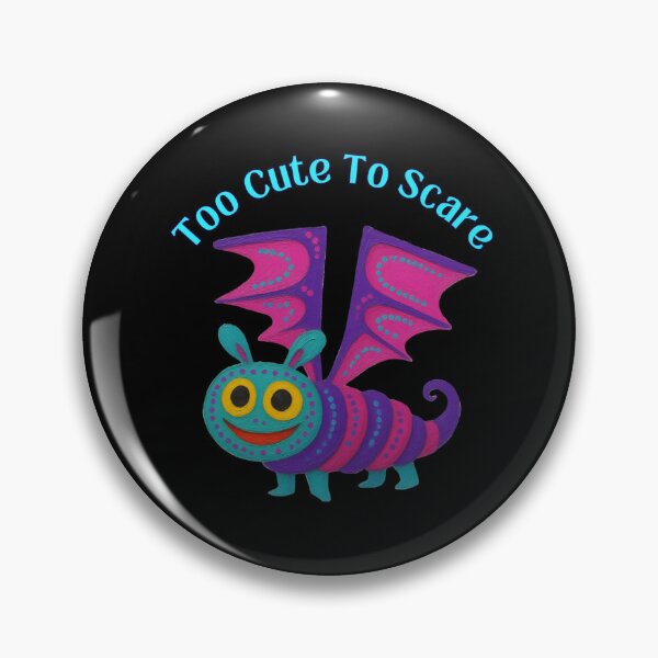 Item preview, Too Cute To Scare - Adorable Colorful Baby Dragon Monster designed and sold by PatykArt.