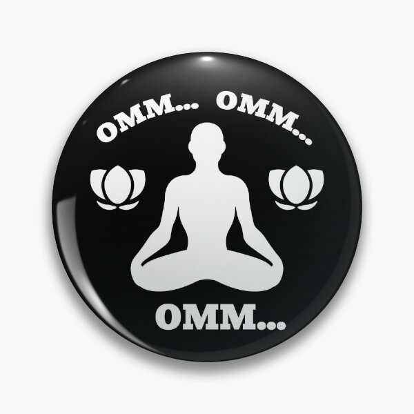 Item preview, Omm... omm... omm... meditation. mindfulness. spirituality. lotus. zen. designed and sold by NPC-wear.
