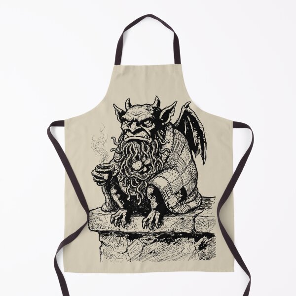Item preview, Moss-Covered Gargoyle with a Living Beard - Surreal Goth designed and sold by bapupa.