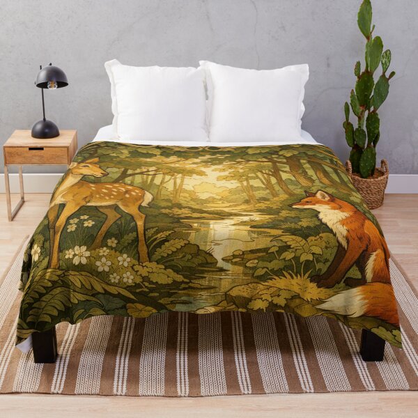 Item preview, Forest harmony in Art Nouveau style designed and sold by Sigtrix.
