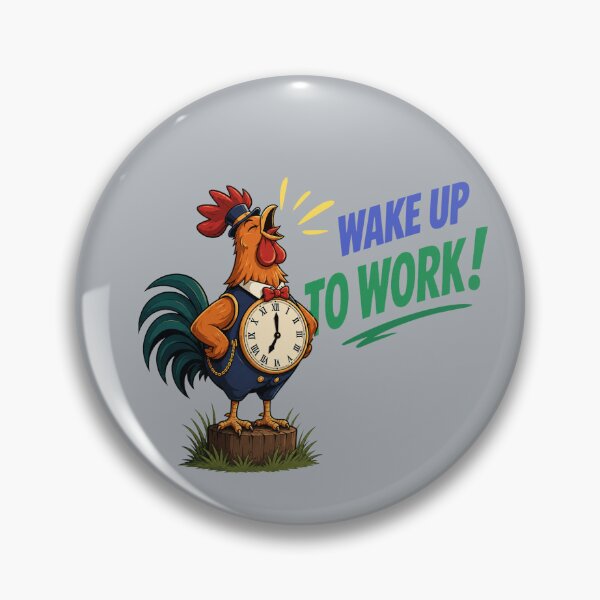 Item preview, Rooster Alarm Clock – Wake Up to Work designed and sold by Aimetoi.