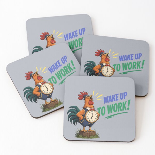 Item preview, Rooster Alarm Clock – Wake Up to Work designed and sold by Aimetoi.