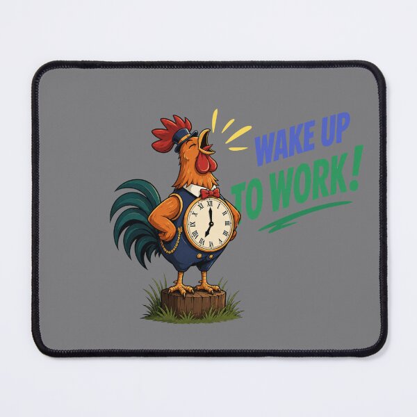 Item preview, Rooster Alarm Clock – Wake Up to Work designed and sold by Aimetoi.