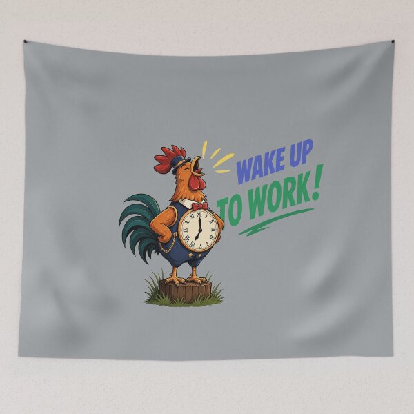 Item preview, Rooster Alarm Clock – Wake Up to Work designed and sold by Aimetoi.