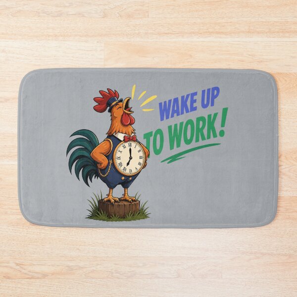 Item preview, Rooster Alarm Clock – Wake Up to Work designed and sold by Aimetoi.