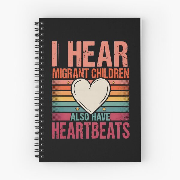 Item preview, I Hear Migrant Children Also Have Heartbeats Empathy Social Justice designed and sold by Redgiant87x.
