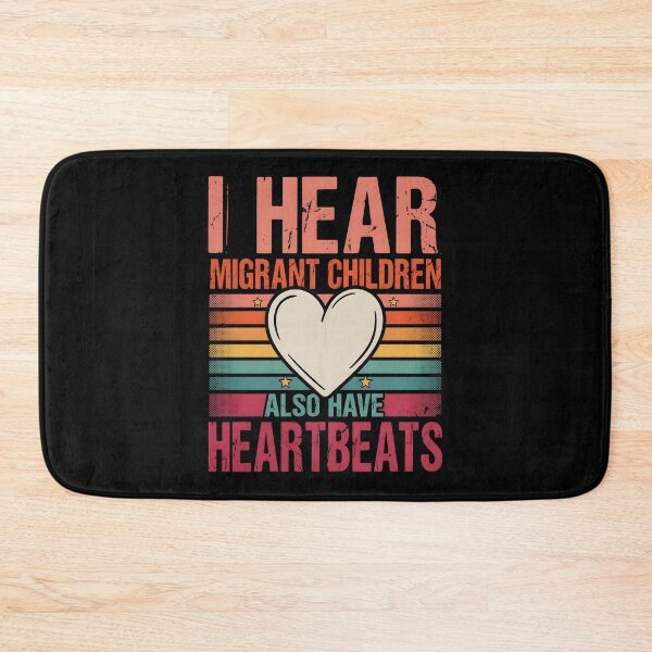Item preview, I Hear Migrant Children Also Have Heartbeats Empathy Social Justice designed and sold by Redgiant87x.
