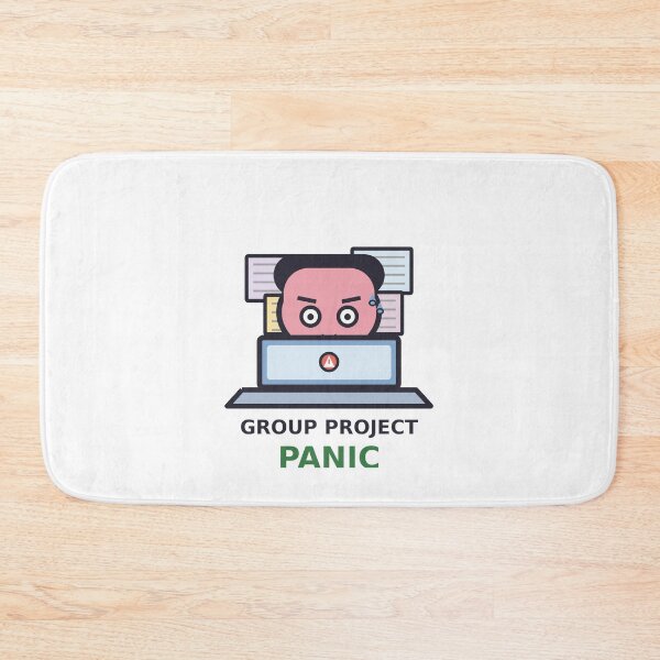 Item preview, Group Project Panic — Funny Student Design, Cute Gift For College Students designed and sold by QuirkyCartel.