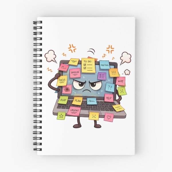 Item preview, Too Many Tabs Open Laptop | Funny Work From Home designed and sold by DandelioMoon.