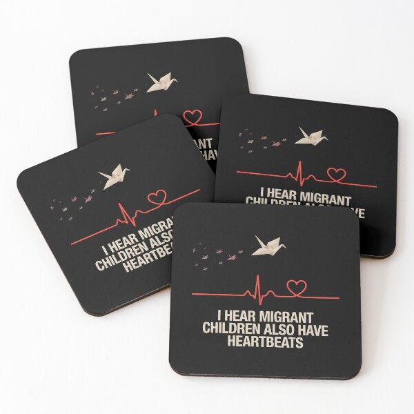 Item preview, I Hear Migrant Children Also Have Heartbeats Humanity First Awareness designed and sold by Redgiant87x.