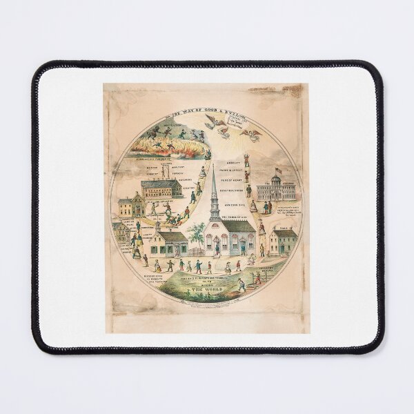 Item preview, Vintage The Way Of Good And Evil Print designed and sold by Bart4jesus.