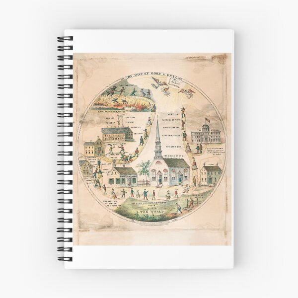 Item preview, Vintage The Way Of Good And Evil Print designed and sold by Bart4jesus.