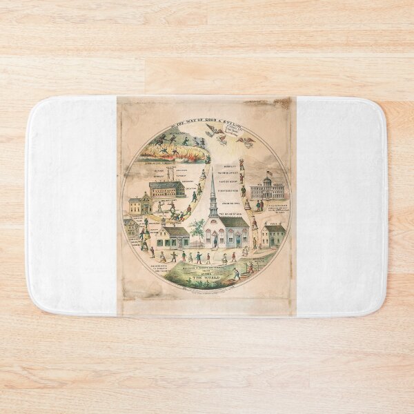 Item preview, Vintage The Way Of Good And Evil Print designed and sold by Bart4jesus.