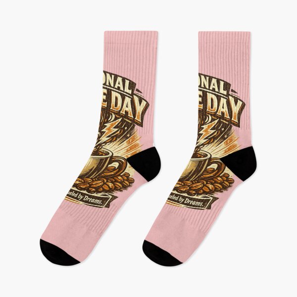 Item preview, Powered by Coffee Fueled by Dreams National Coffee Day designed and sold by irfanshikh.