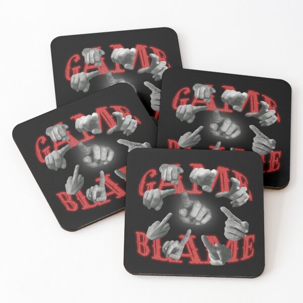 Item preview, Blame game. Irony. Sarcasm. Dark humor. designed and sold by NPC-wear.