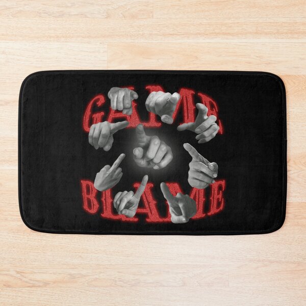 Item preview, Blame game. Irony. Sarcasm. Dark humor. designed and sold by NPC-wear.